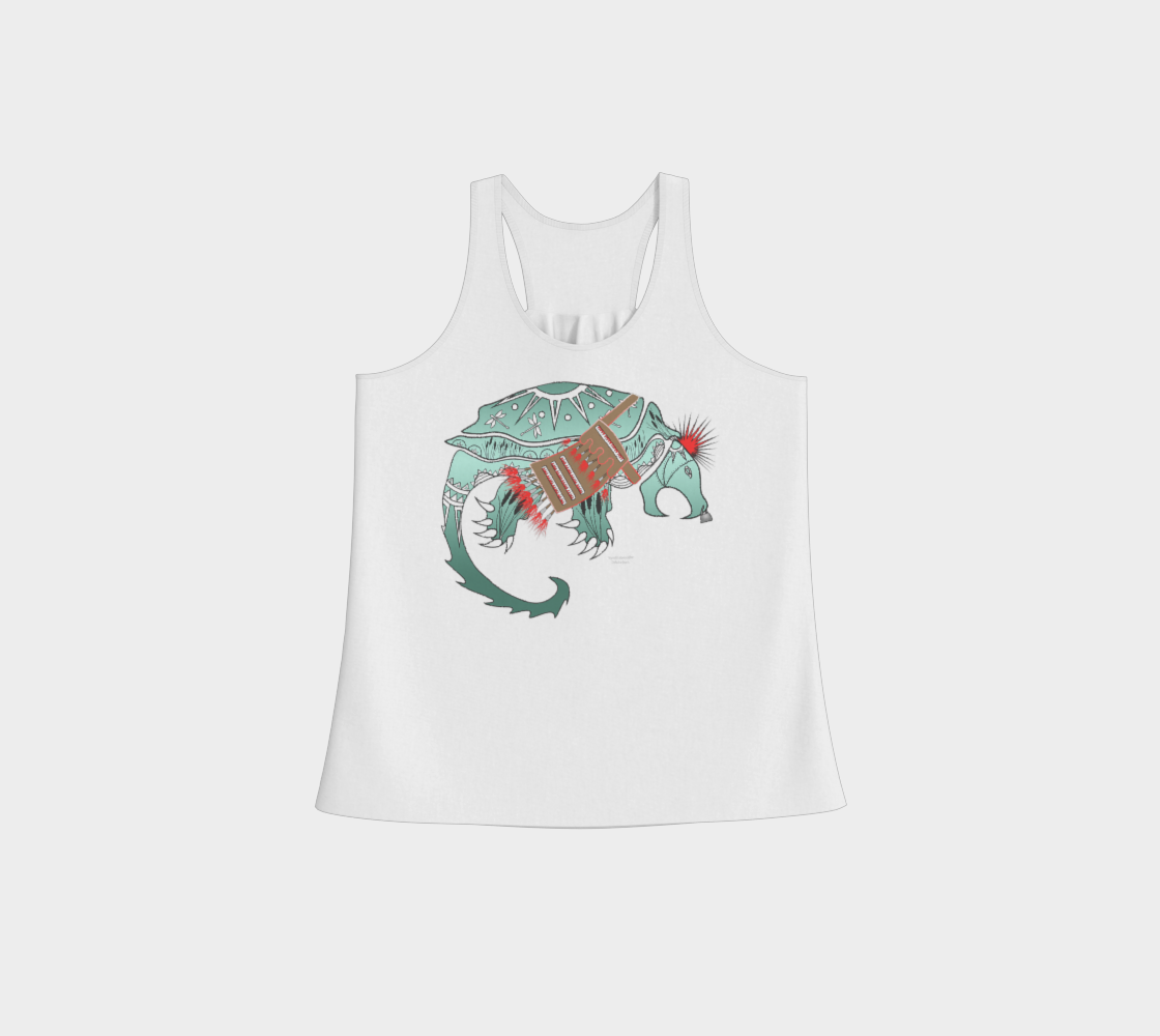 "TURTLE CLAN" Racerback Tank