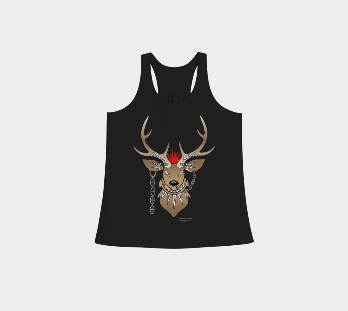 "DEER CLAN" Racerback Tank
