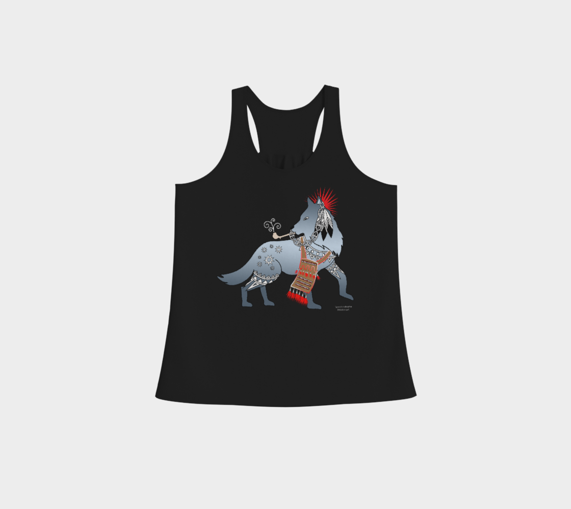 "WOLF CLAN" Racerback Tank