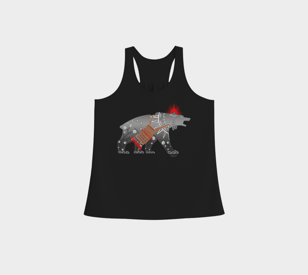 "BEAR CLAN" Racerback Tank