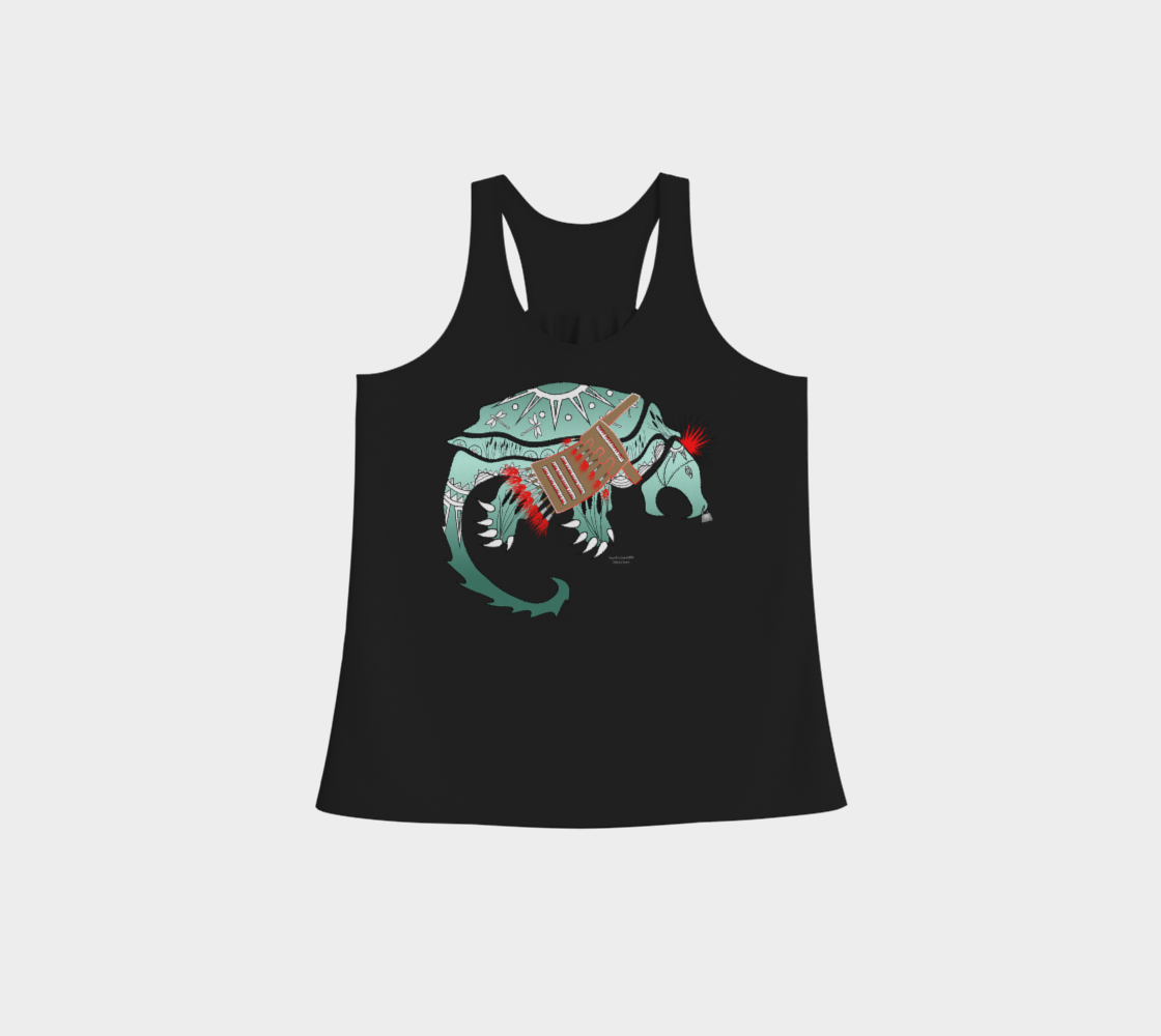 "TURTLE CLAN" Racerback Tank