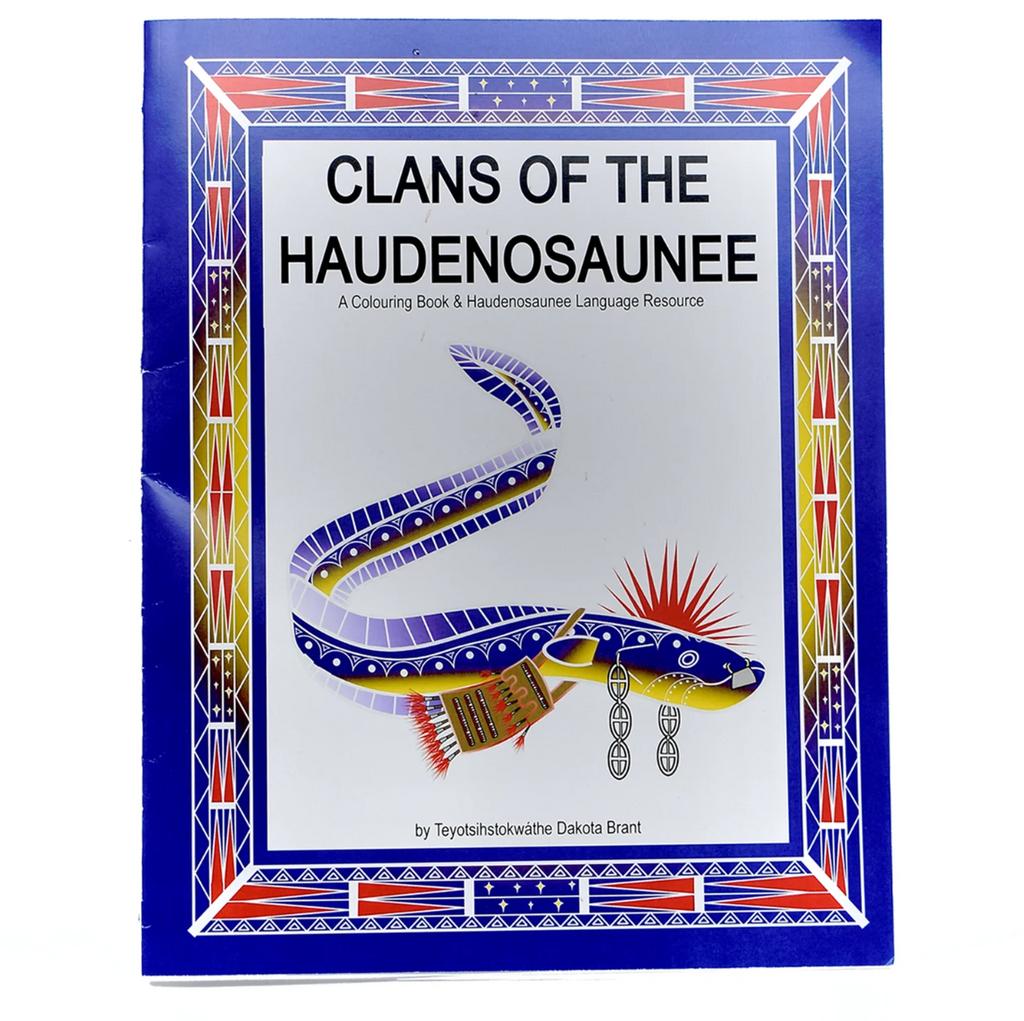 5-pack Clans of the Haudenosaunee - Colouring Book & Language Resource