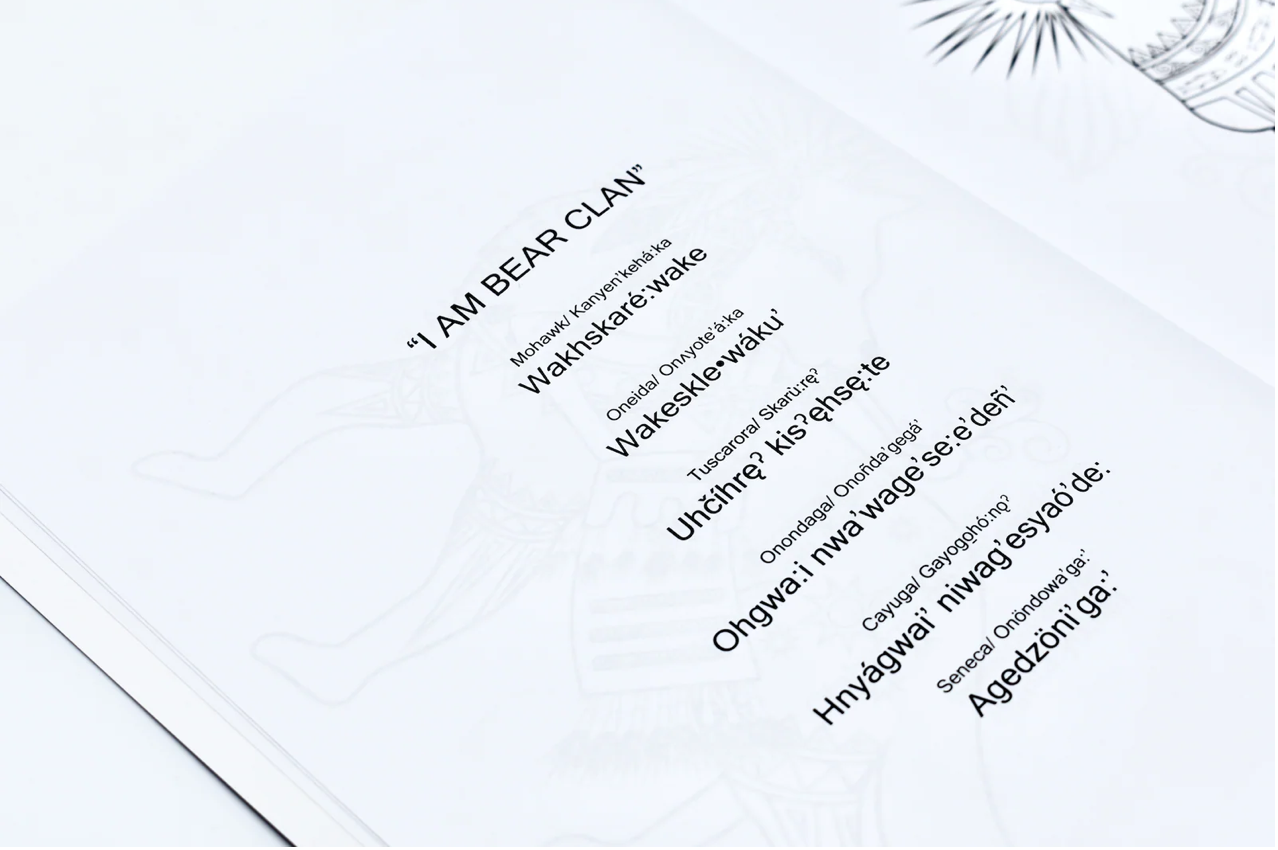 5-pack Clans of the Haudenosaunee - Colouring Book & Language Resource