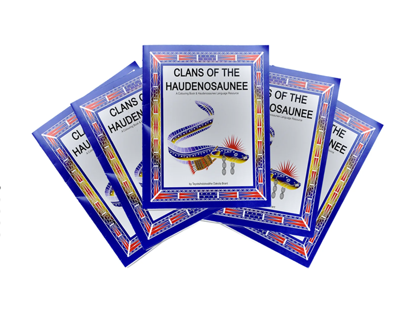 5-pack Clans of the Haudenosaunee - Colouring Book & Language Resource