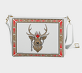 "DEER CLAN" Vegan Leather Crossbody Purse
