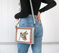 "SNIPE CLAN" Vegan Leather Crossbody Purse