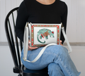 "TURTLE CLAN" Vegan Leather Crossbody Purse