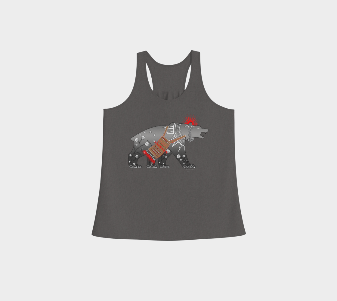 "BEAR CLAN" Racerback Tank