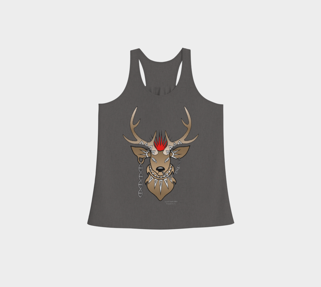 "DEER CLAN" Racerback Tank