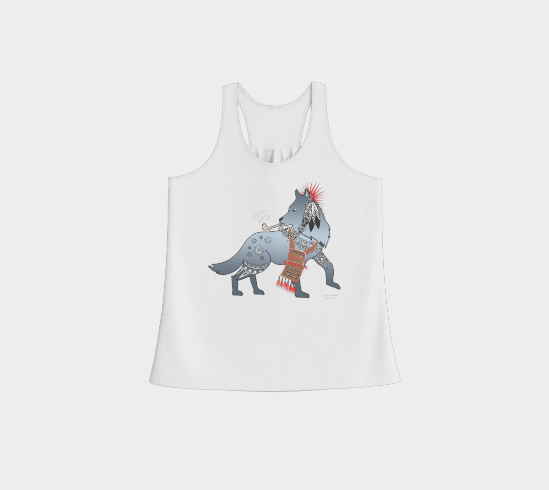 "WOLF CLAN" Racerback Tank