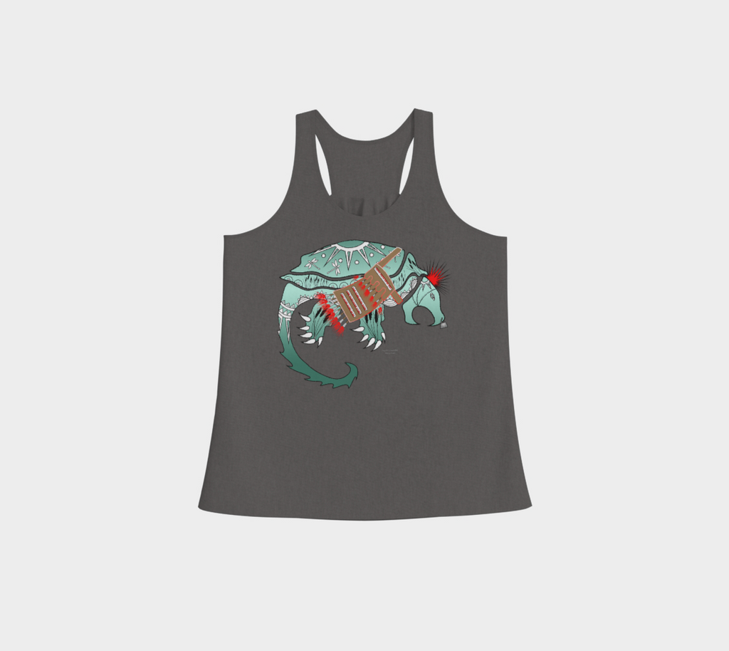 "TURTLE CLAN" Racerback Tank