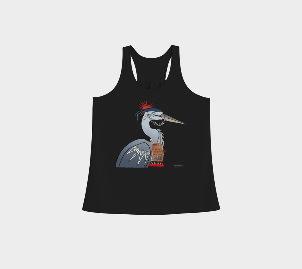 "HERON CLAN" Racerback Tank