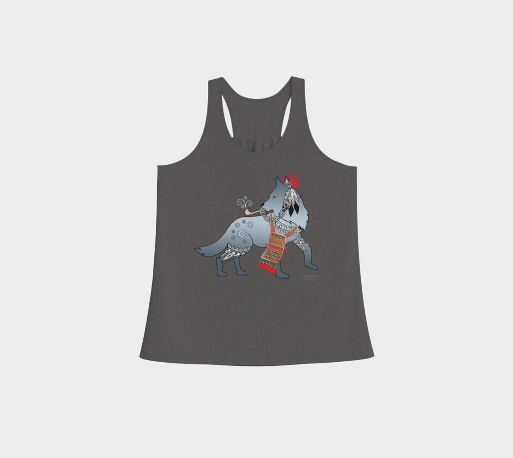 "WOLF CLAN" Racerback Tank
